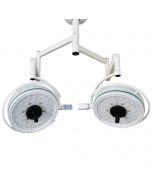 Two Headed Ceiling LED Surgical Exam Light Shadowless Lamp 108 W CE