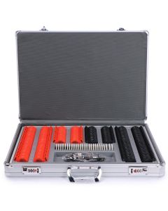 266 pcs Optical Trial Lens Set Plastic Rim Optometry Kit Case