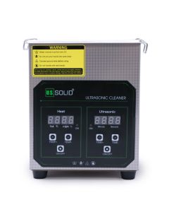 2L U.S. Solid 40 KHz Stainless Steel Ultrasonic Cleaner