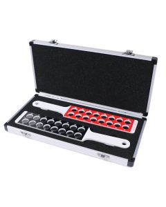 UCanSee 32 Lenses Optical Retinoscopy Rack Lens Set for Quick Examination of Diopter Spectacles with a Aluminum Case
